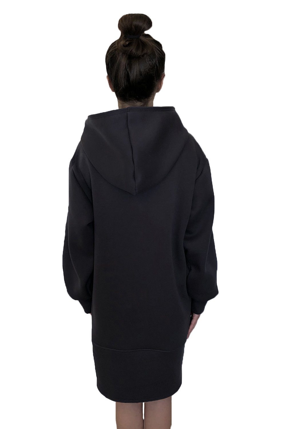 TheG Minimalist Longline Hoody // sepraná šedá