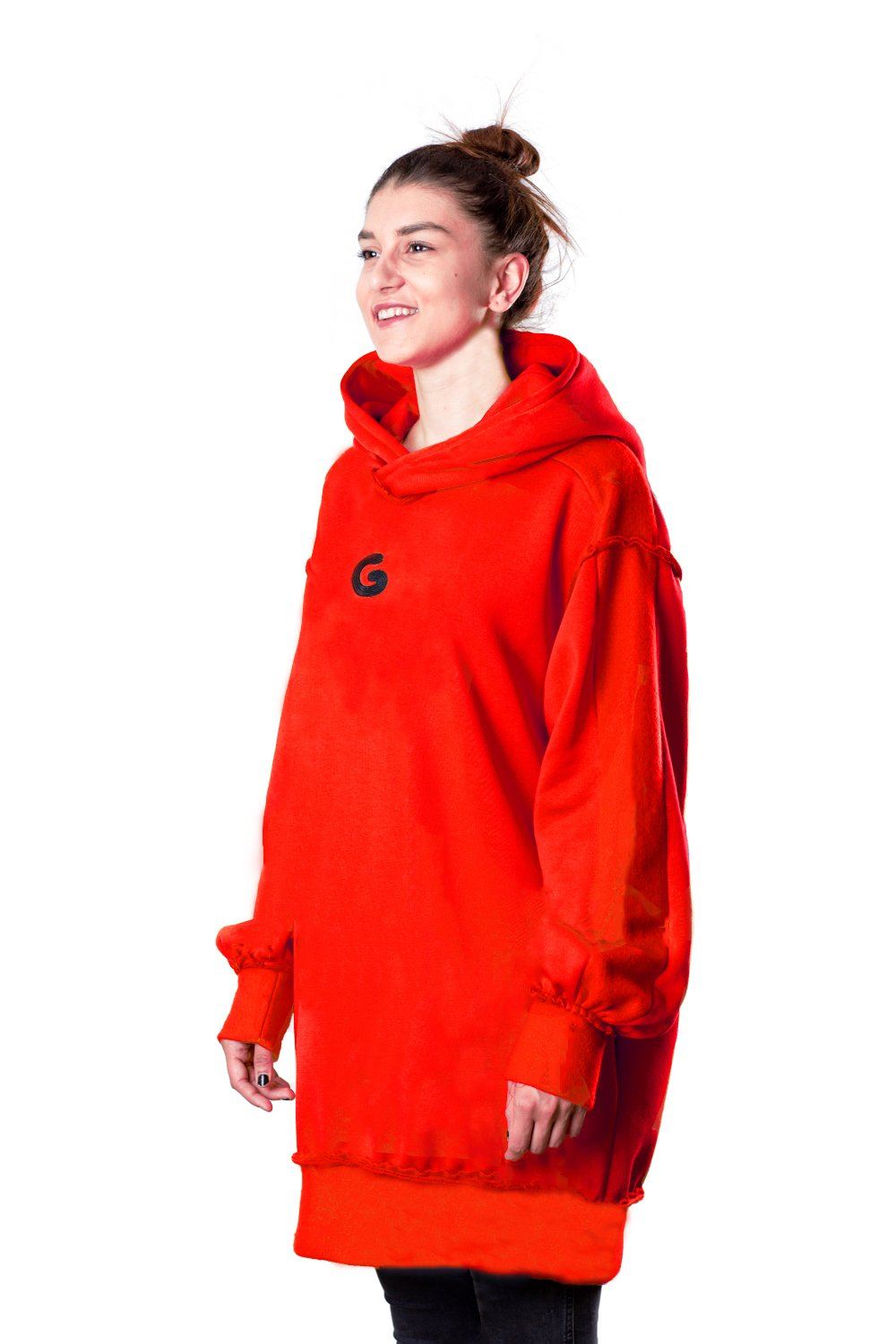 TheG Fresh Oversize Hoody Woman // red