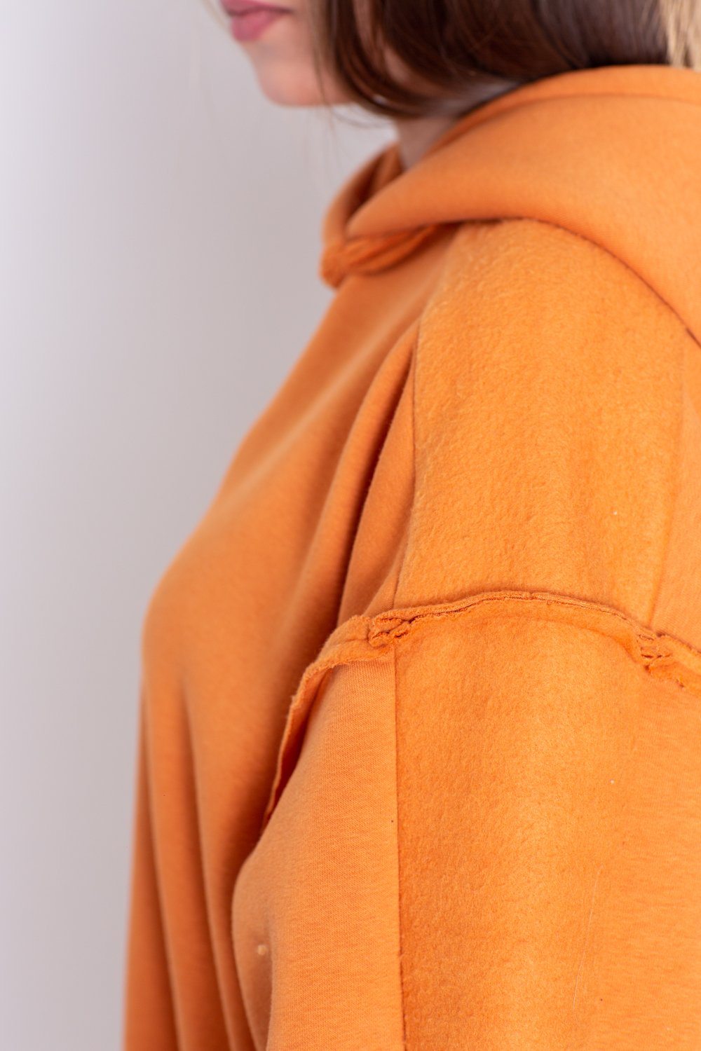 TheG Fresh Oversize Hoody Woman // hořčice