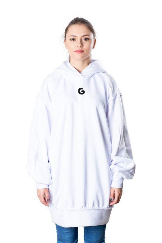 TheG Fresh Oversize Hoody Woman // bílá