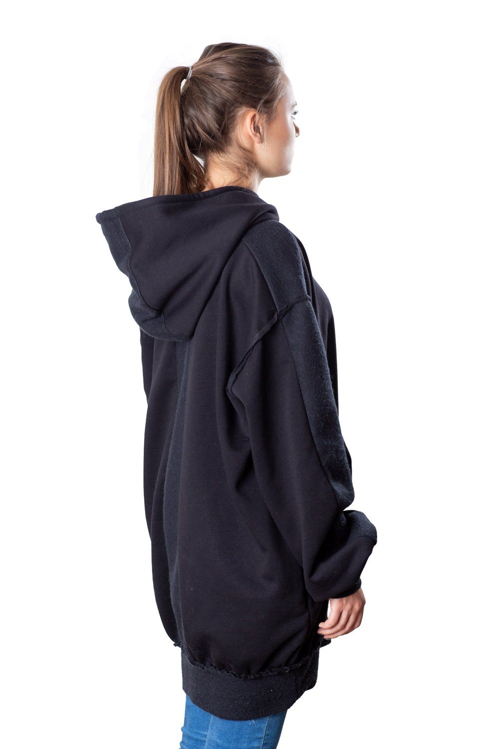 TheG Fresh Oversize Hoody Woman // černá