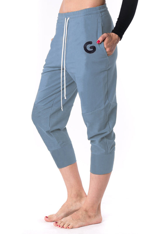 The Woman Panelled Jogger 17 // blue