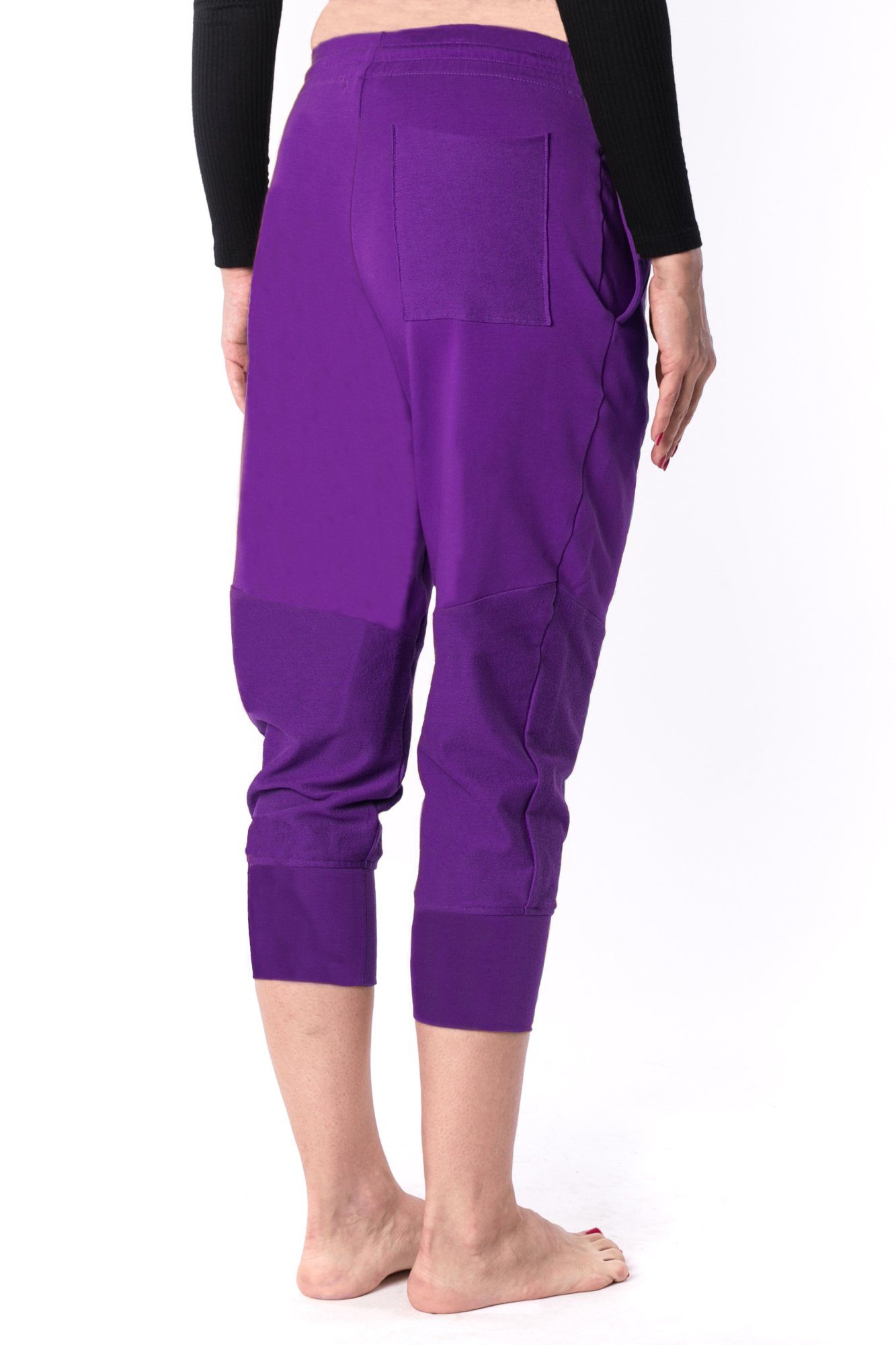 The Woman Paneled Jogger 17 // fialová