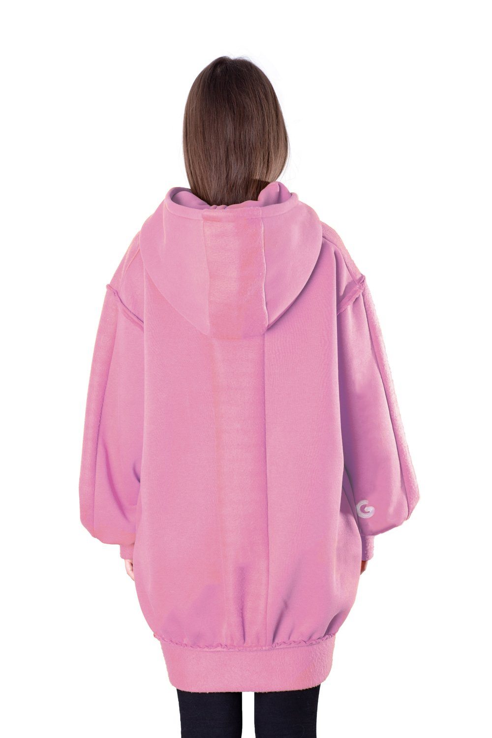 TheG Fresh Oversize Hoody Woman // starorůžová