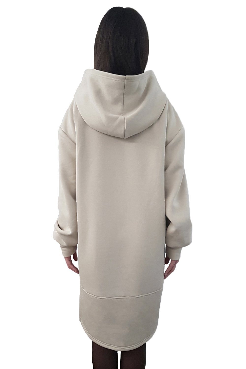 TheG Minimalist Longline Hoody // pšenice