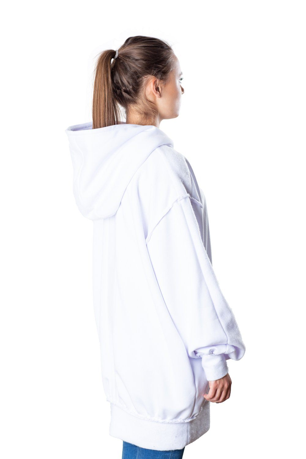 TheG Fresh Oversize Hoody Woman // white
