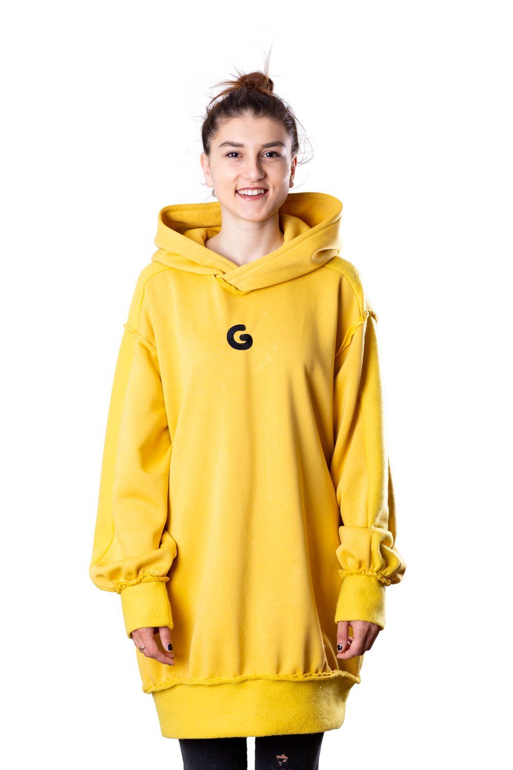 TheG Fresh Oversize Hoody Woman // žlutá