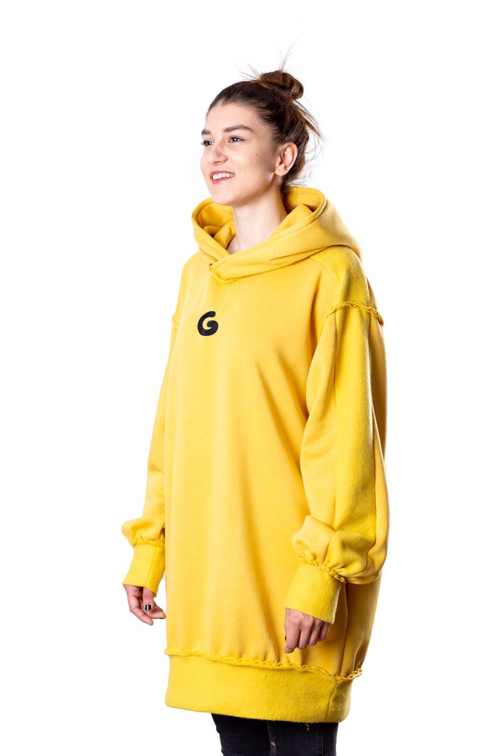 TheG Fresh Oversize Hoody Woman // žlutá
