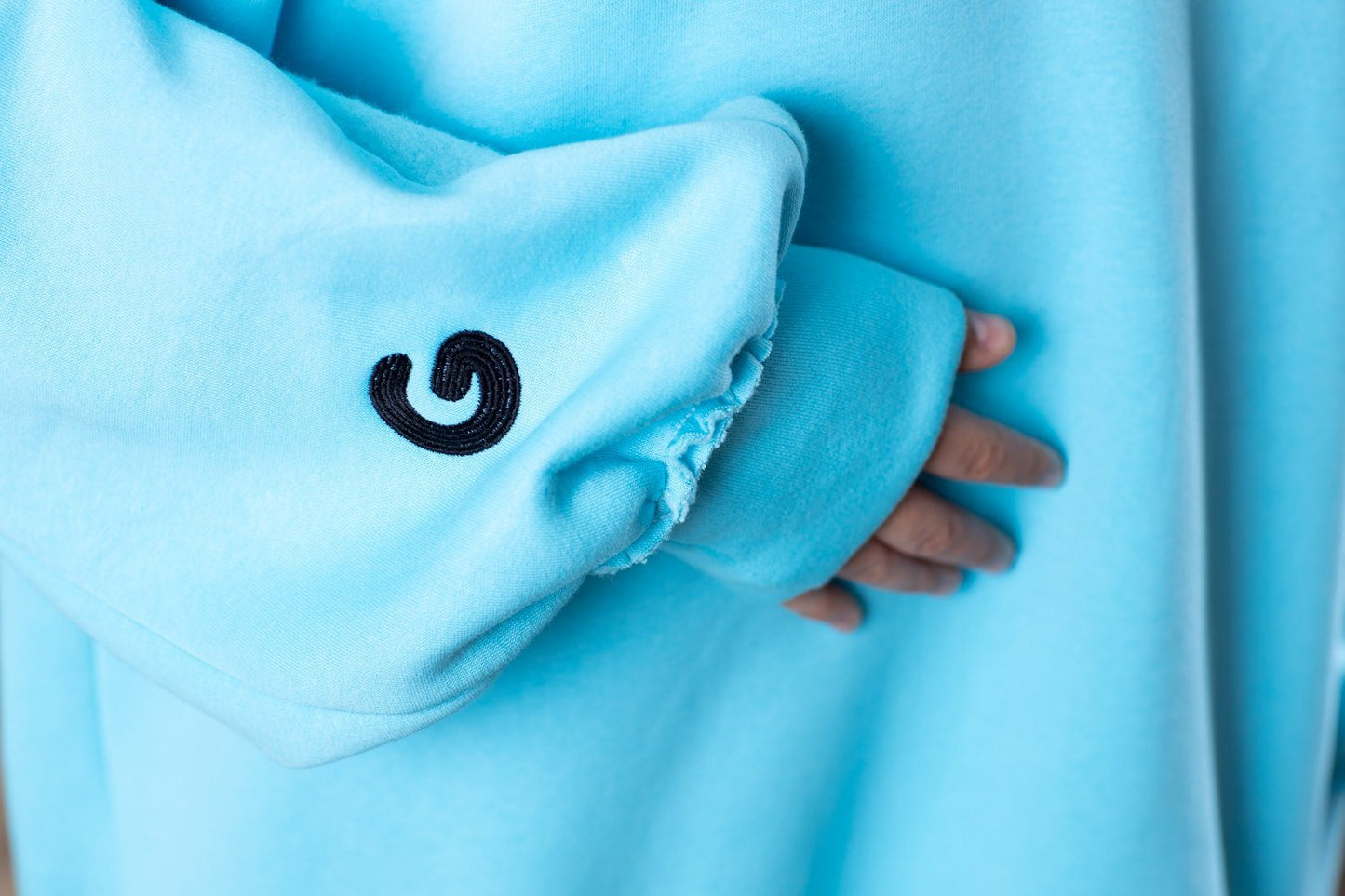 TheG Fresh Oversize Hoody Woman // aqua