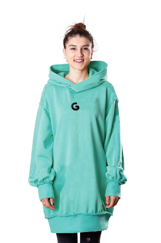 TheG Fresh Oversize Hoody Woman // mint