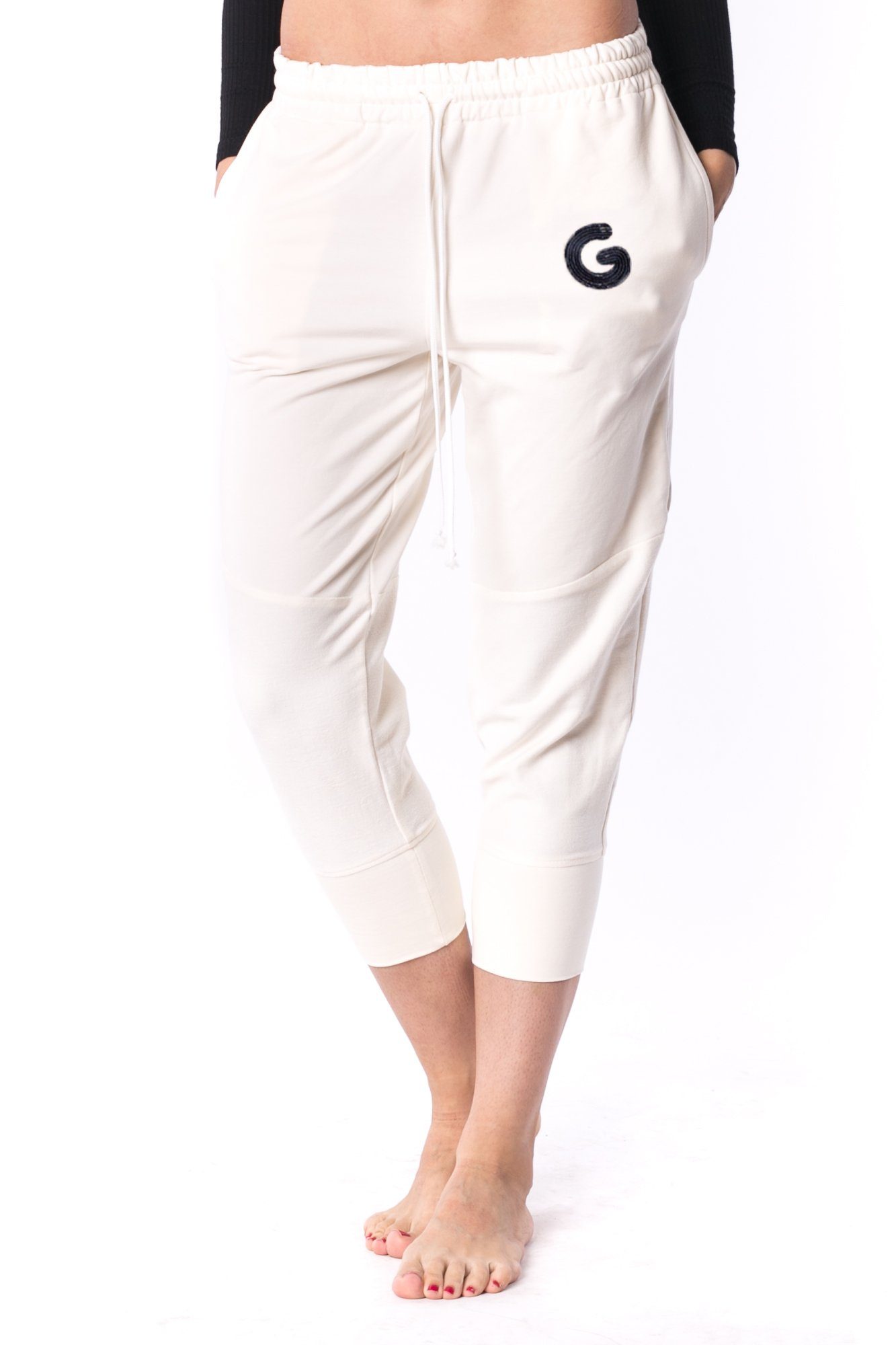 The Woman Panelled Jogger 17 // pearl
