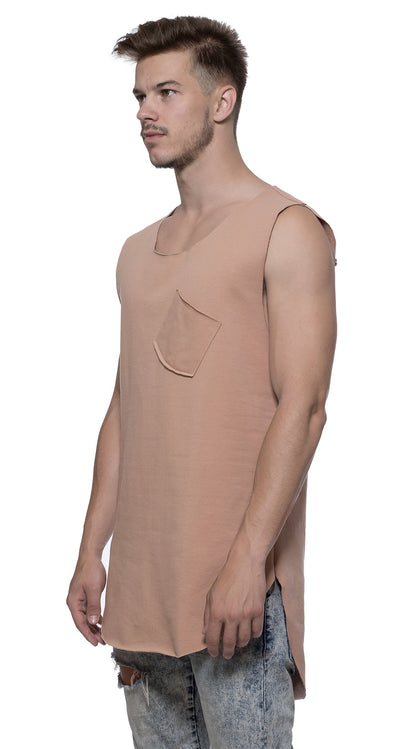 TheG Longline Vest // velbloud