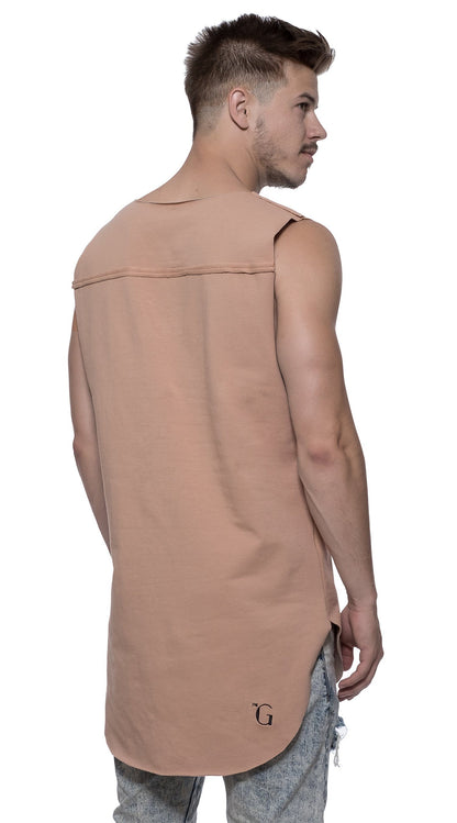 TheG Longline Vest // velbloud