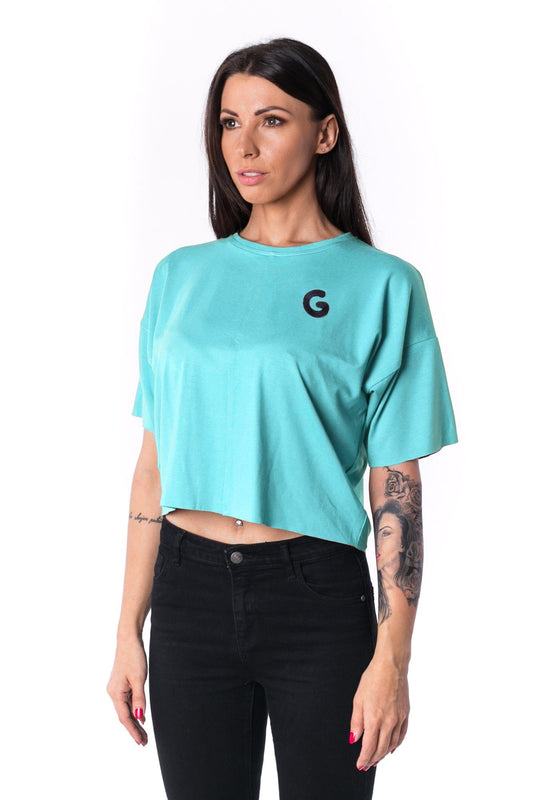 TheG Woman Paneled Oversize Crop Tee 17 // tyrkys