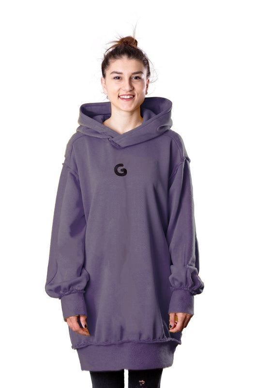 TheG Fresh Oversize Hoody Woman // violet